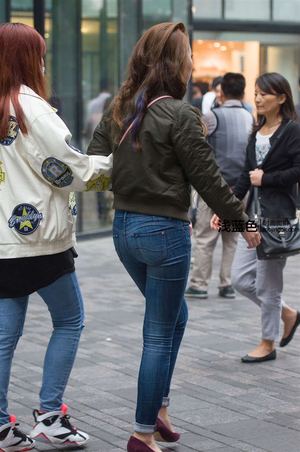 图片[2]-牛仔紧臀（23p）-街拍流行馆