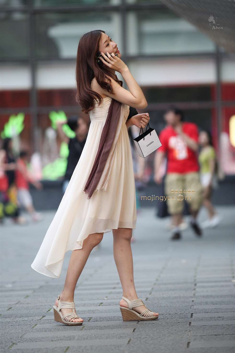 图片[1]-阿奔.温柔的让我心疼的可爱女人.18p-街拍流行馆