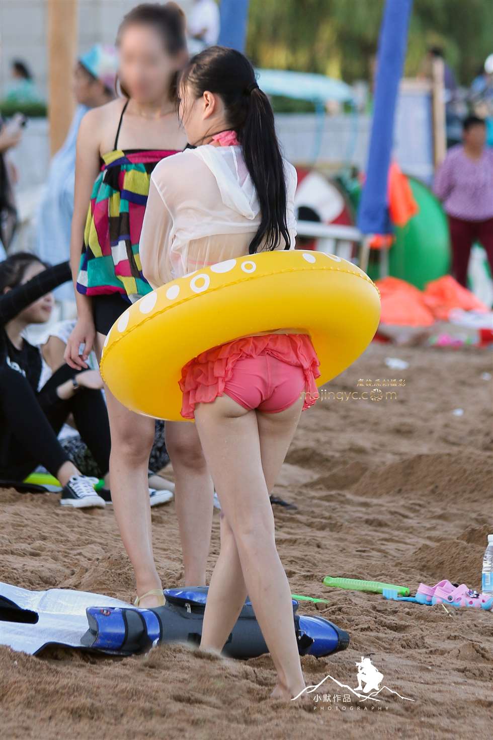 图片[2]-第927篇红泳装 —-9P-街拍流行馆