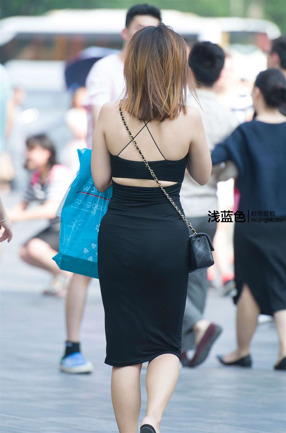 图片[1]-诱惑背影两组（13p）-街拍流行馆