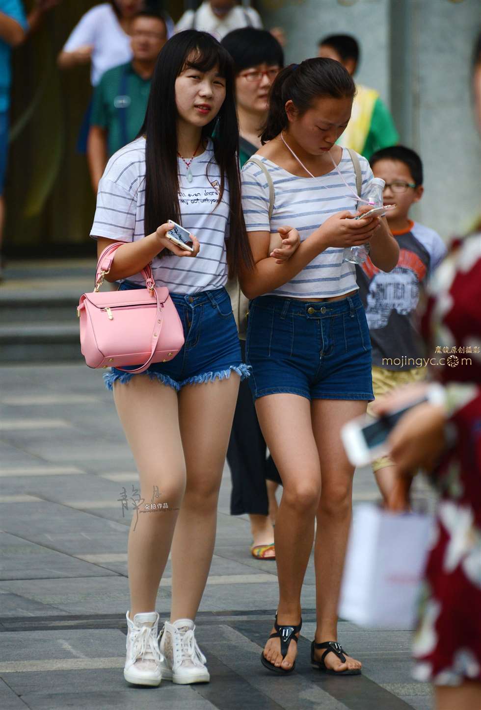 图片[3]-【静月街拍】兰牛热裤小妹—-（12P）-街拍流行馆
