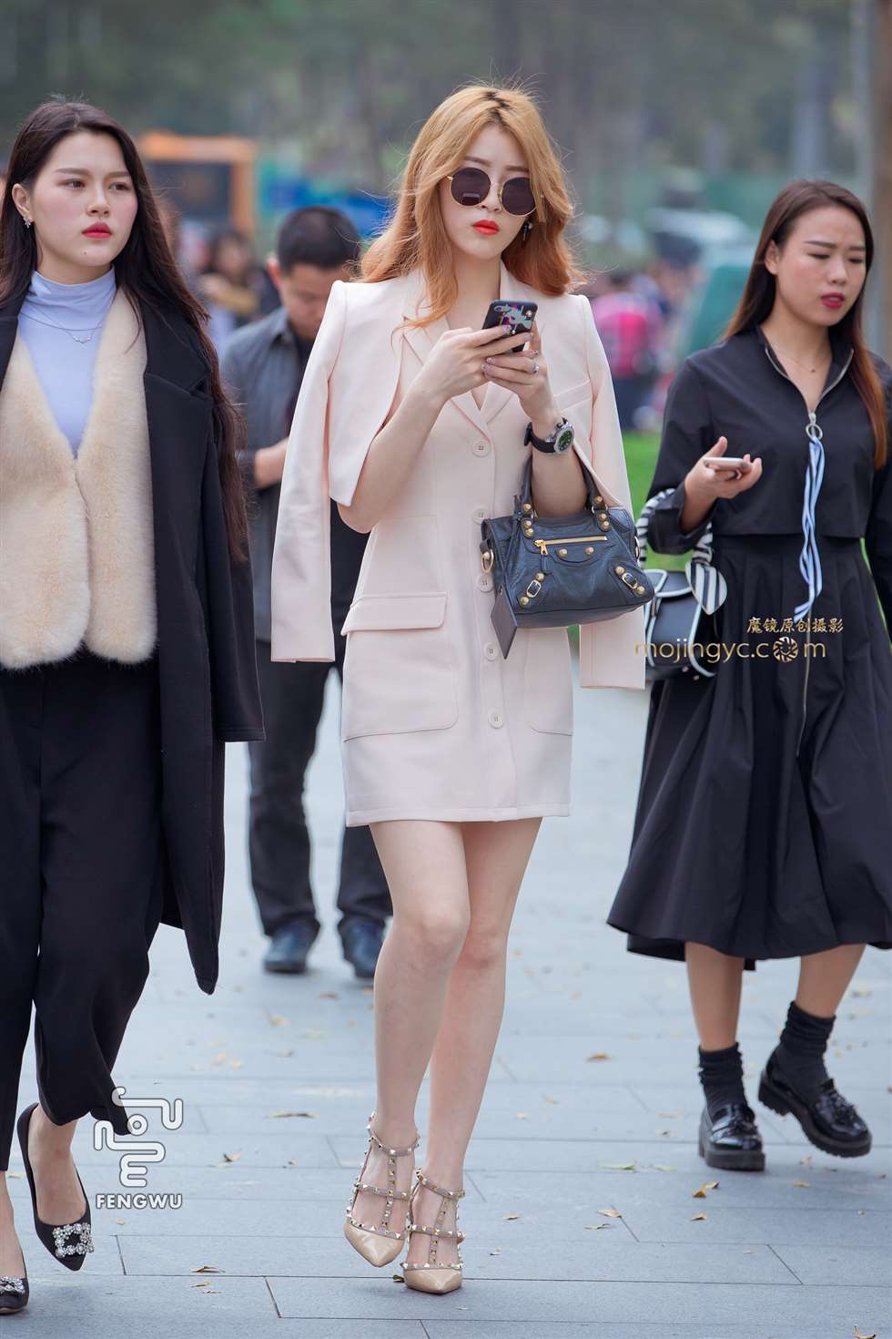 图片[1]-连衣短裙，美腿，凉高（10）-街拍流行馆