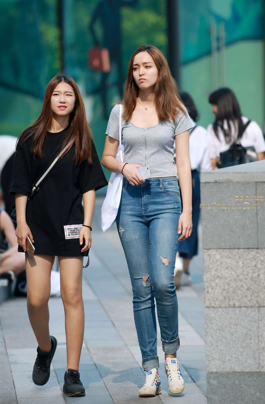 图片[3]-长腿牛仔-街拍流行馆