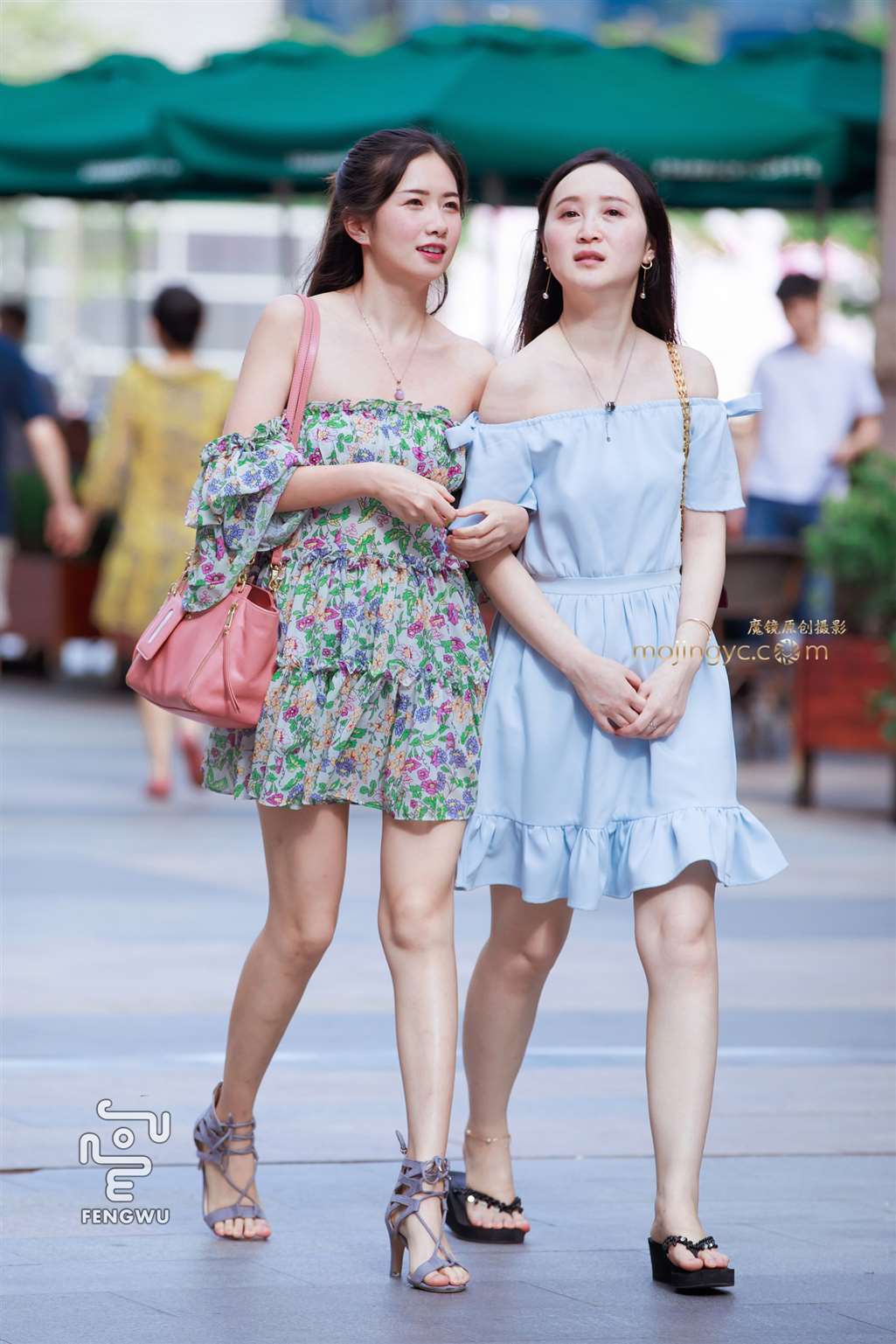 图片[3]-连衣短裙，美腿，凉高，美女（17）-街拍流行馆