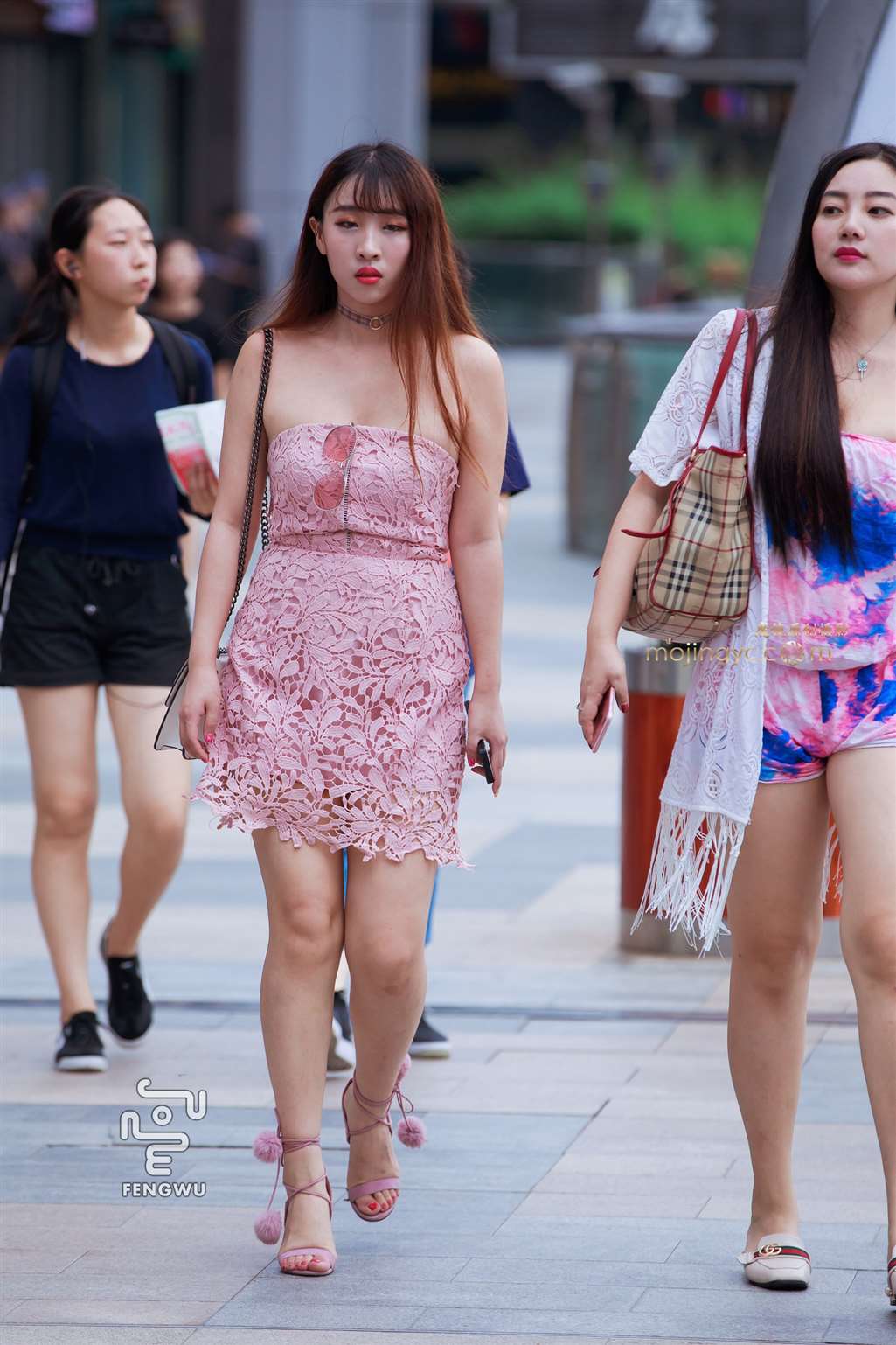图片[5]-镂花连衣短裙，凉高-街拍流行馆
