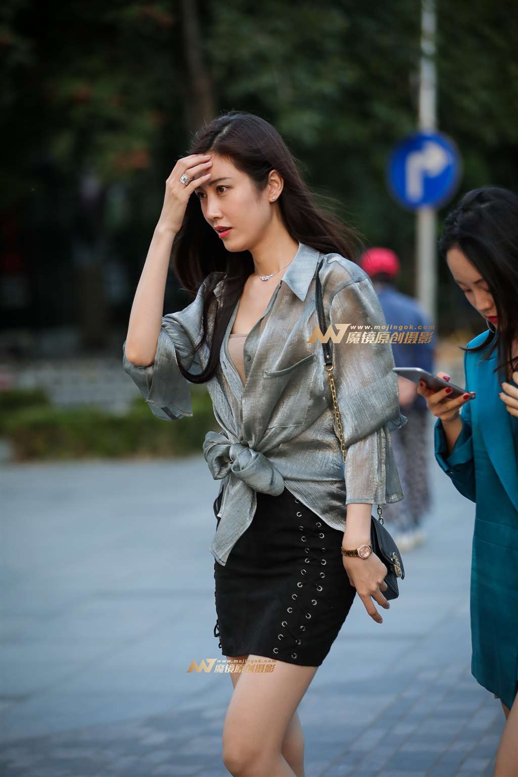 图片[2]-仙气十足超美丽的小姐姐-街拍流行馆