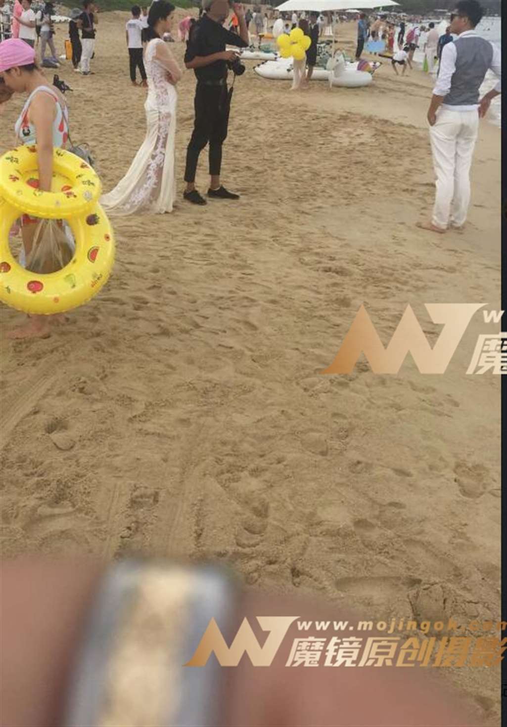 图片[3]-海边美丽的新娘-街拍流行馆