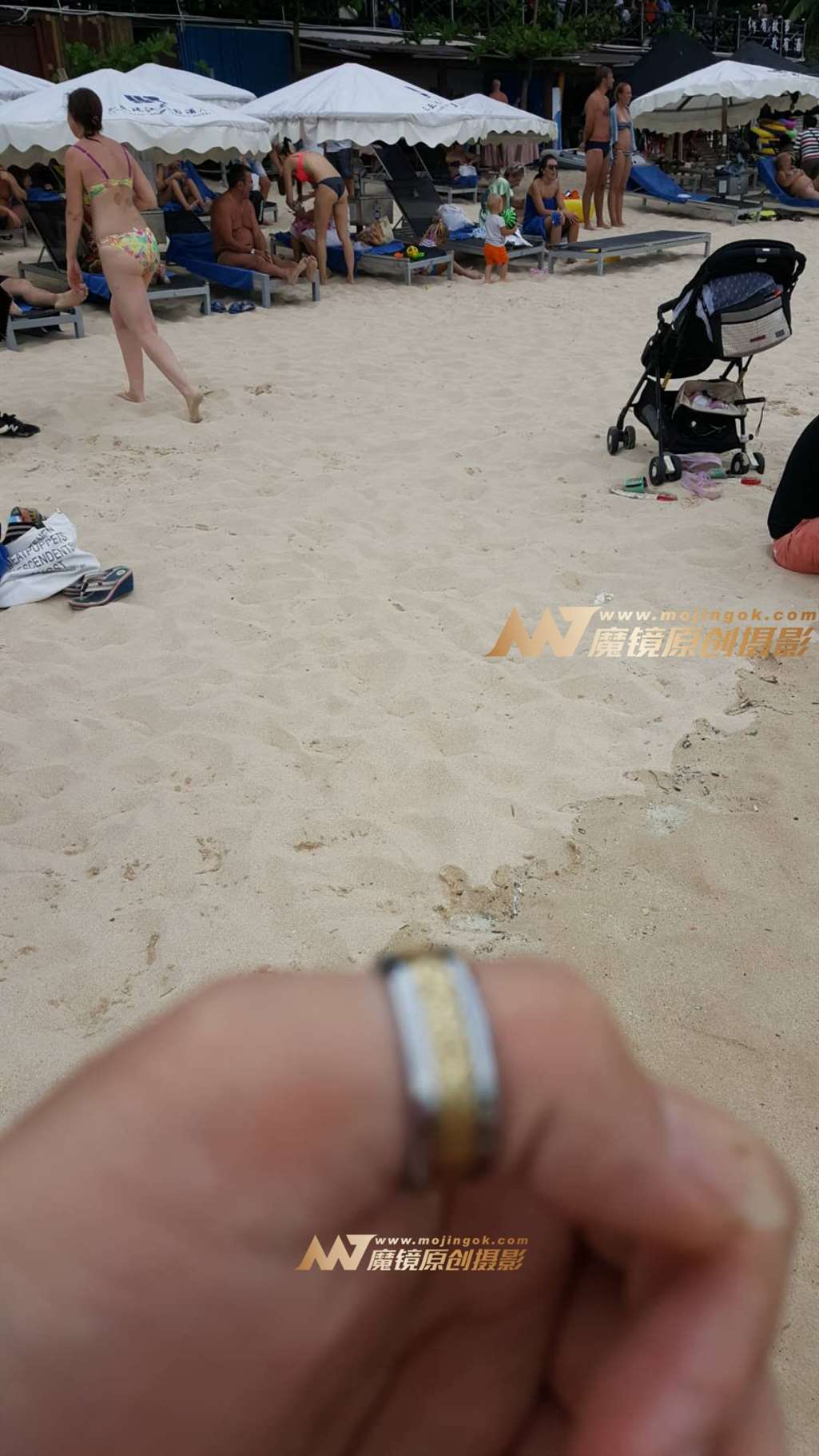 图片[3]-性感比基尼，饱满的月牙臀-街拍流行馆