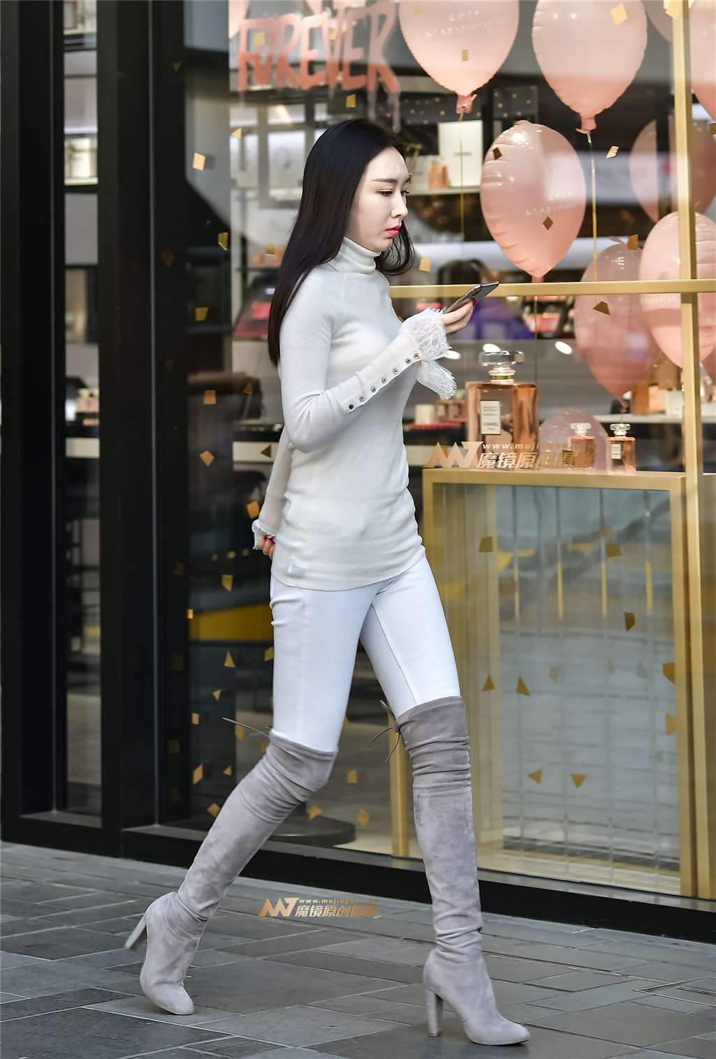 图片[4]-春节后第3拍：白富美性感美女迷人-流行馆