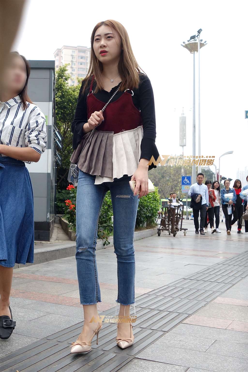 图片[2]-高跟蓝牛苗条-流行馆