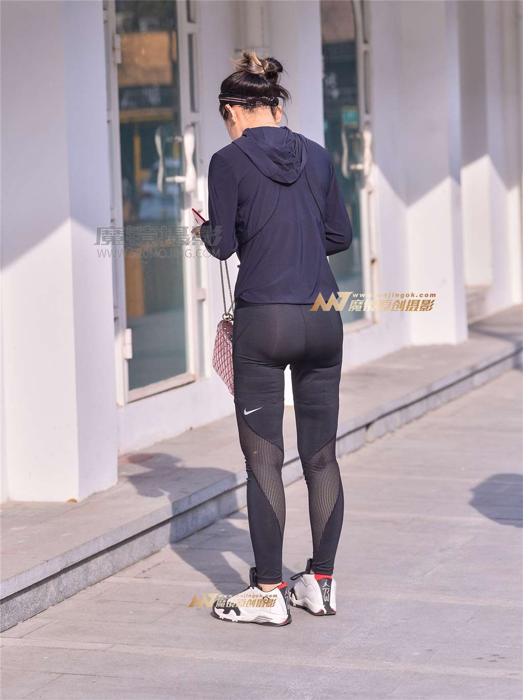 图片[4]-左手倒影赛帖：健美裤紧绷臀性感美女-流行馆