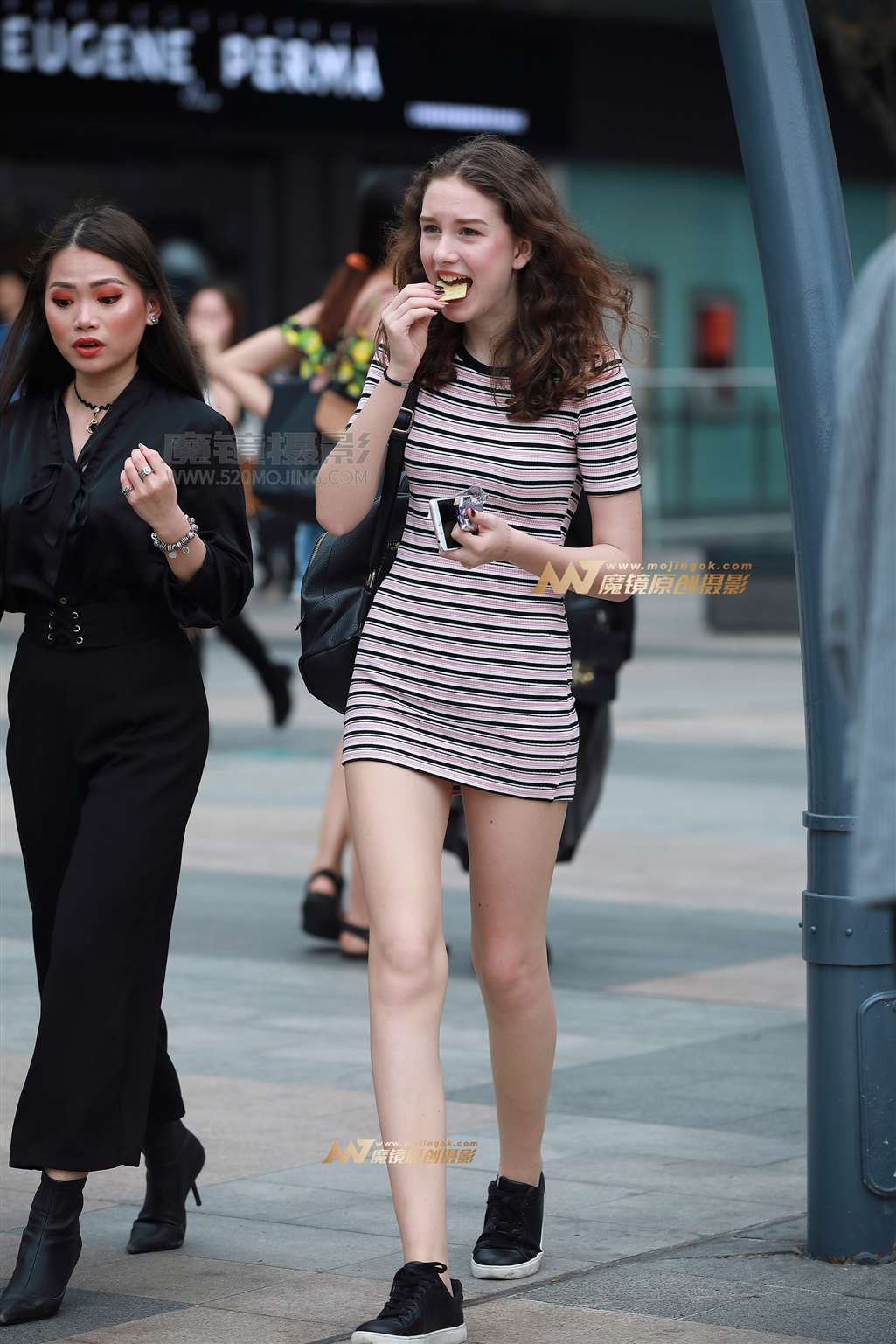 图片[5]-【风舞赛贴】短裙美腿，漂亮洋妞-流行馆
