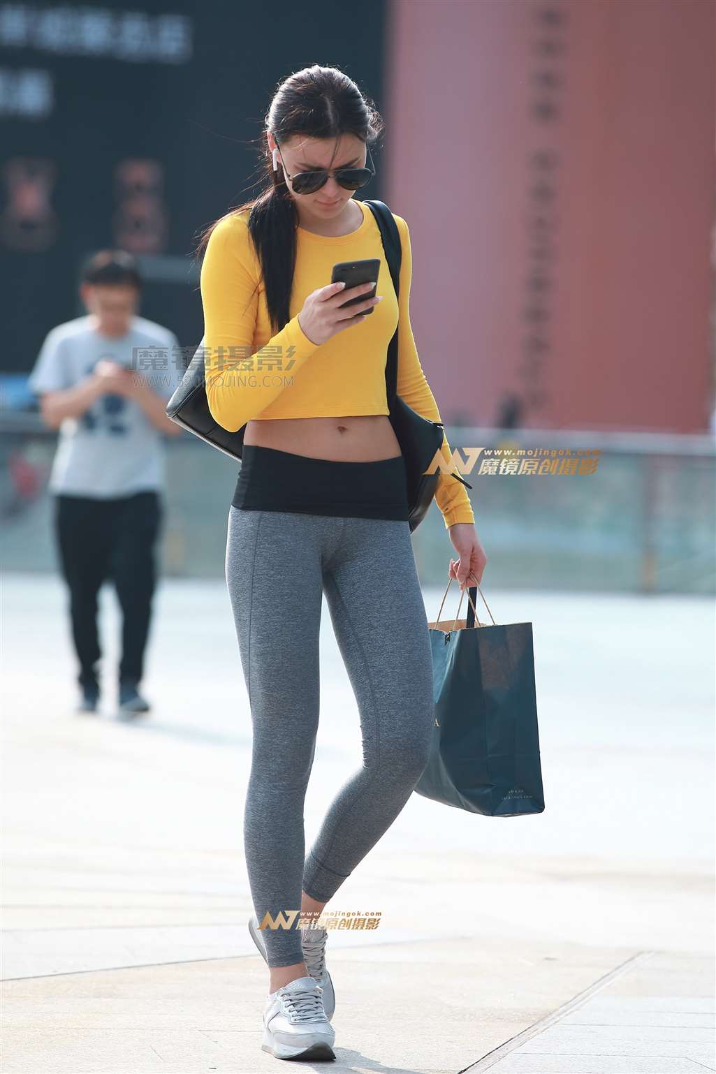 【风舞赛贴】瑜伽裤，运动鞋-流行馆