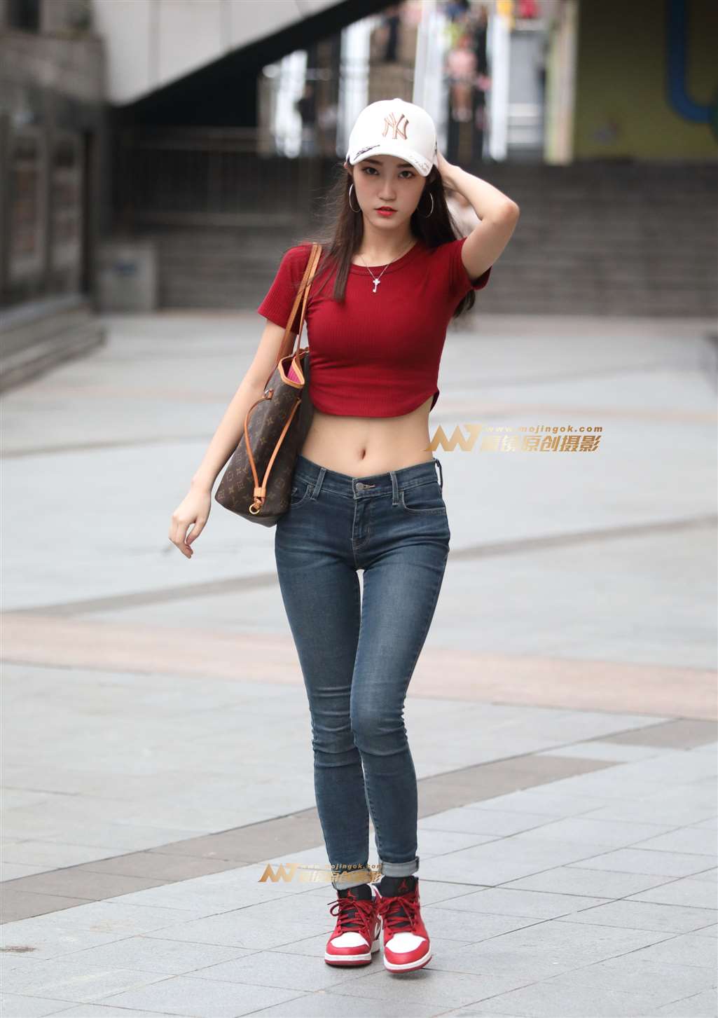 图片[2]-AJ女孩完美小腹-流行馆