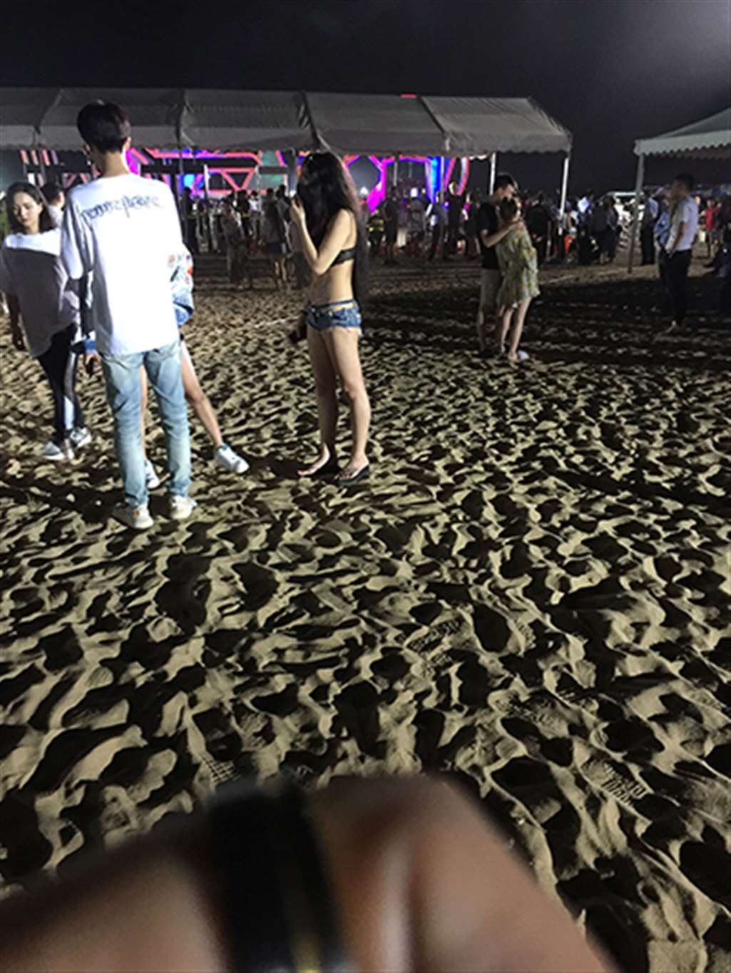 图片[3]-【一只傻麋鹿赛帖】超超短牛仔热裤美眉！-流行馆