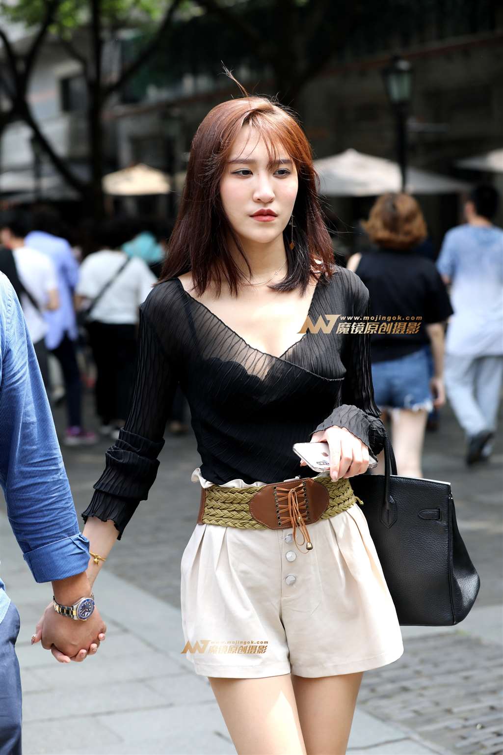 透视装少妇吃下午茶-流行馆