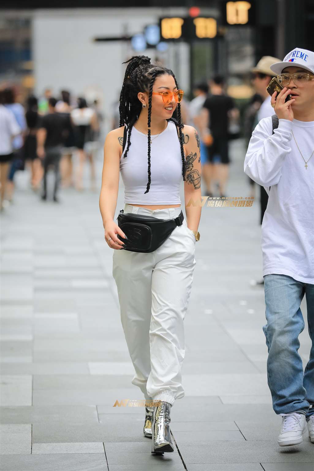 图片[4]-【凯恩时尚街拍NO.2】时髦的发型酷酷的纹身 潮范儿十足-流行馆