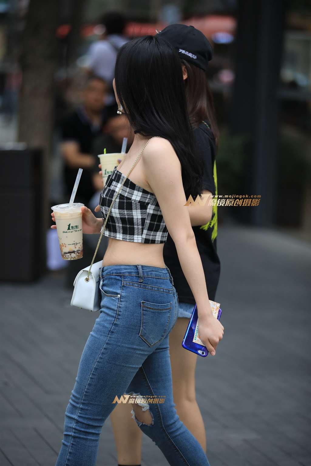 图片[5]-【凯恩赛帖】紧牛清凉上衣的小姐姐-流行馆