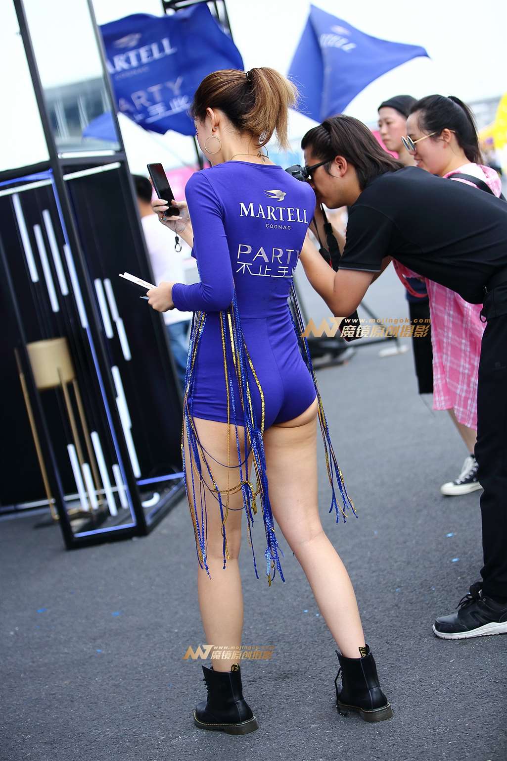 图片[5]-【Mark赛帖】蓝色热裤美女-流行馆