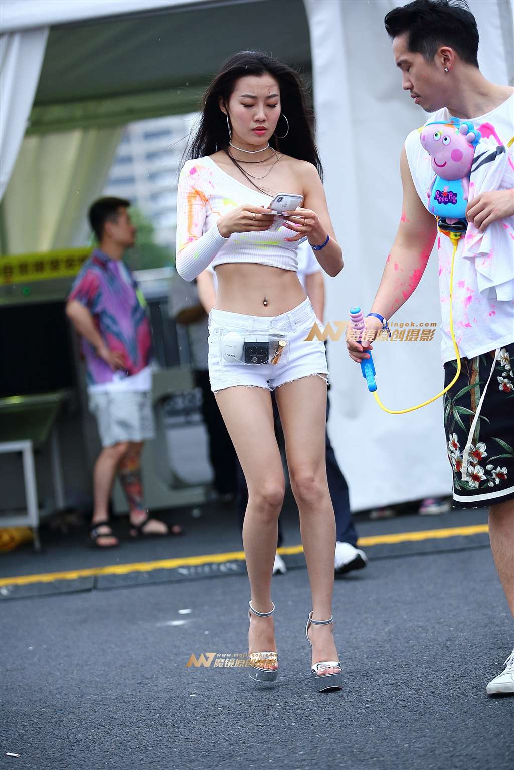 图片[5]-【Mark赛帖】白热裤长腿美女-流行馆