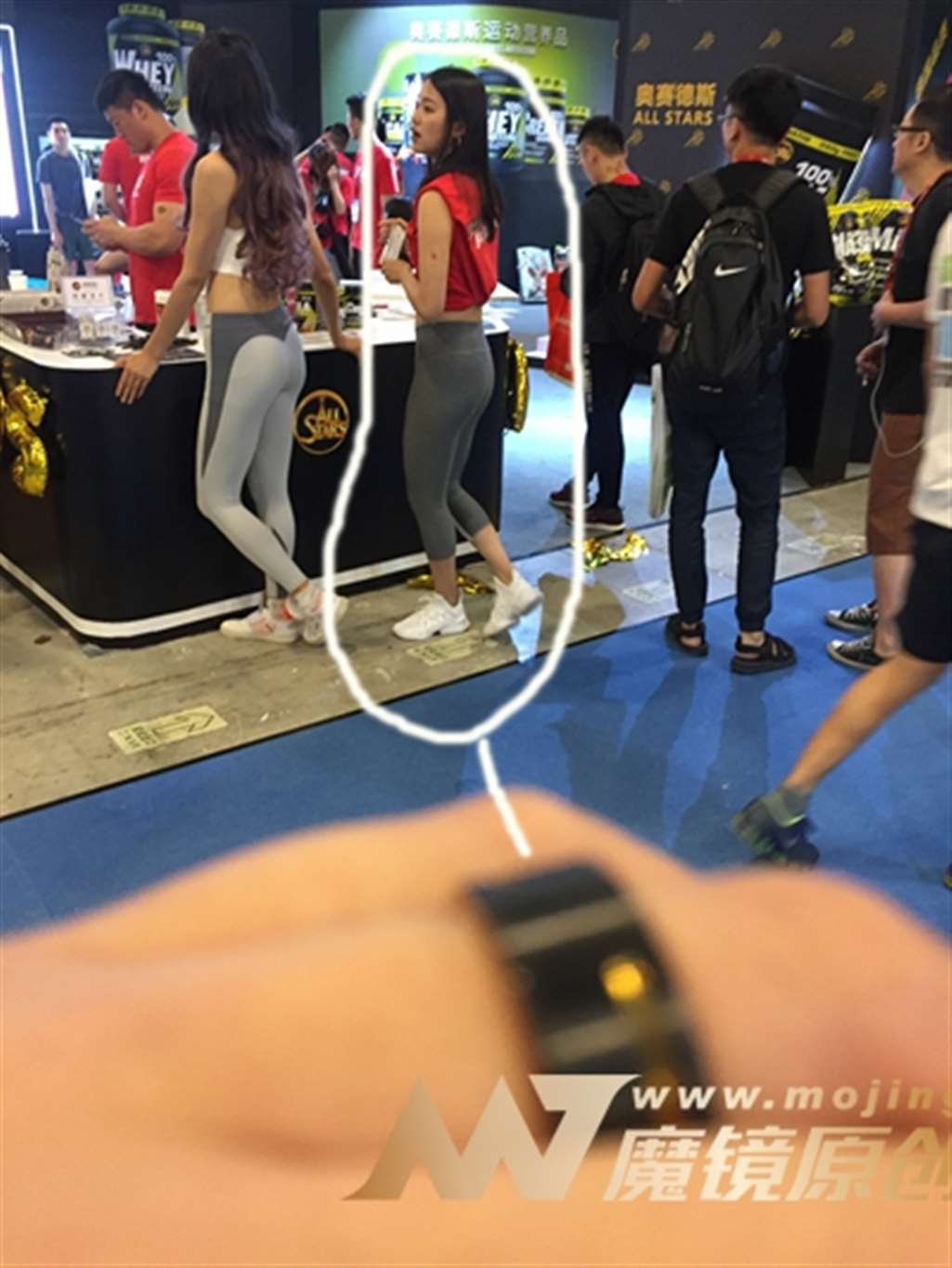 图片[3]-【神摄手赛帖】银色健身裤-流行馆