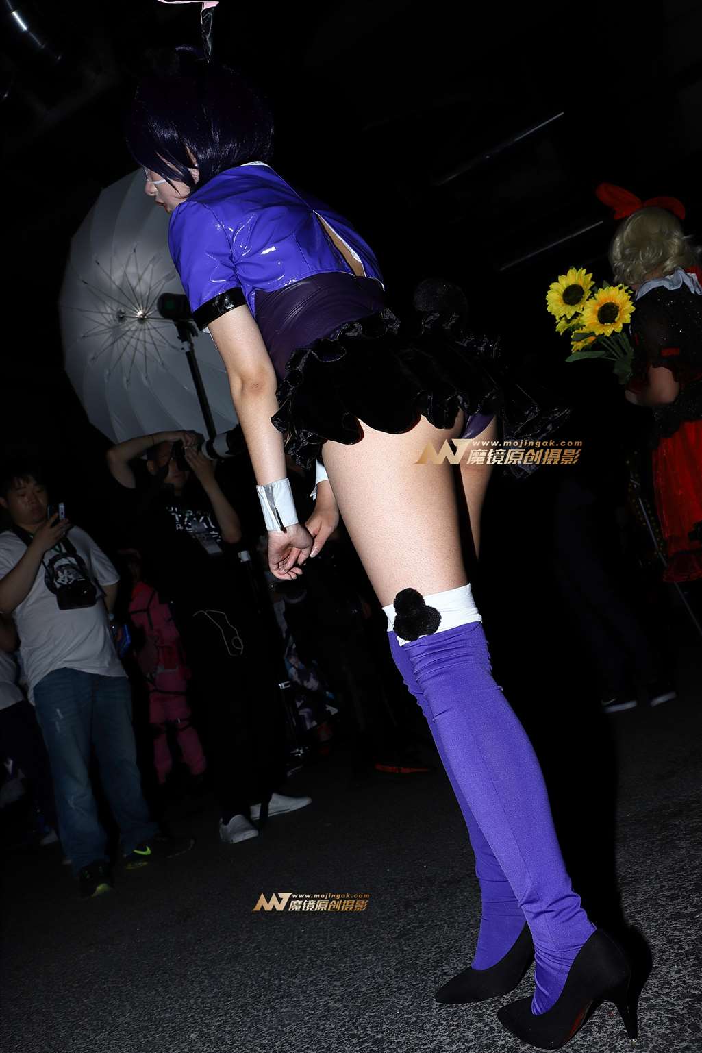 图片[2]-【Mark赛帖】赛车服短裙coser-流行馆