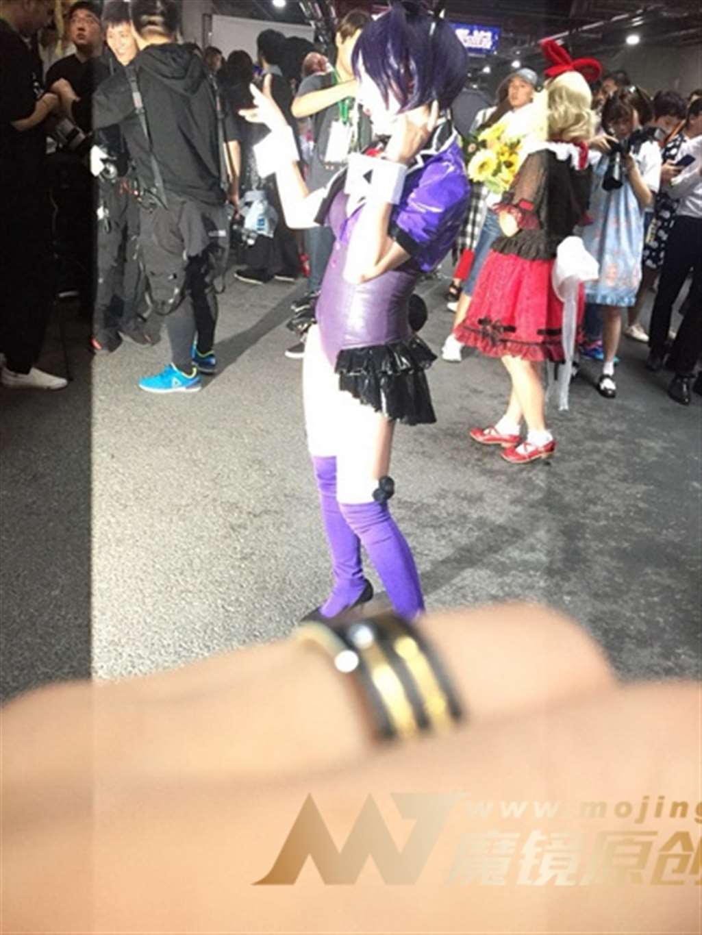 图片[3]-【Mark赛帖】赛车服短裙coser-流行馆