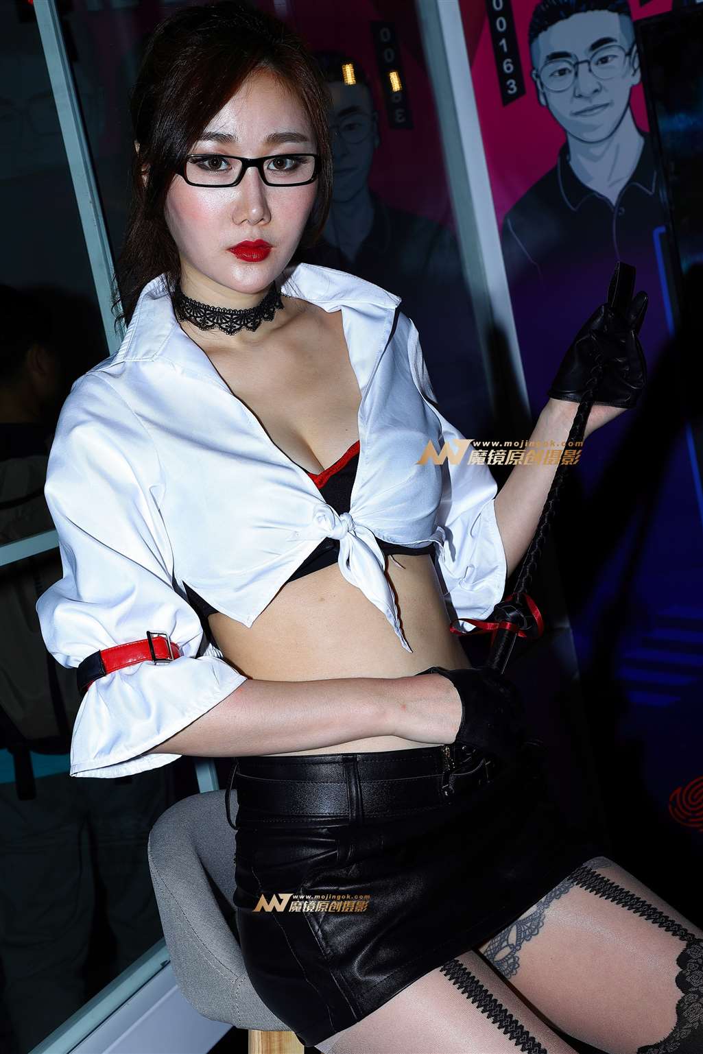 【Mark赛帖】短皮裙教官-街拍流行馆