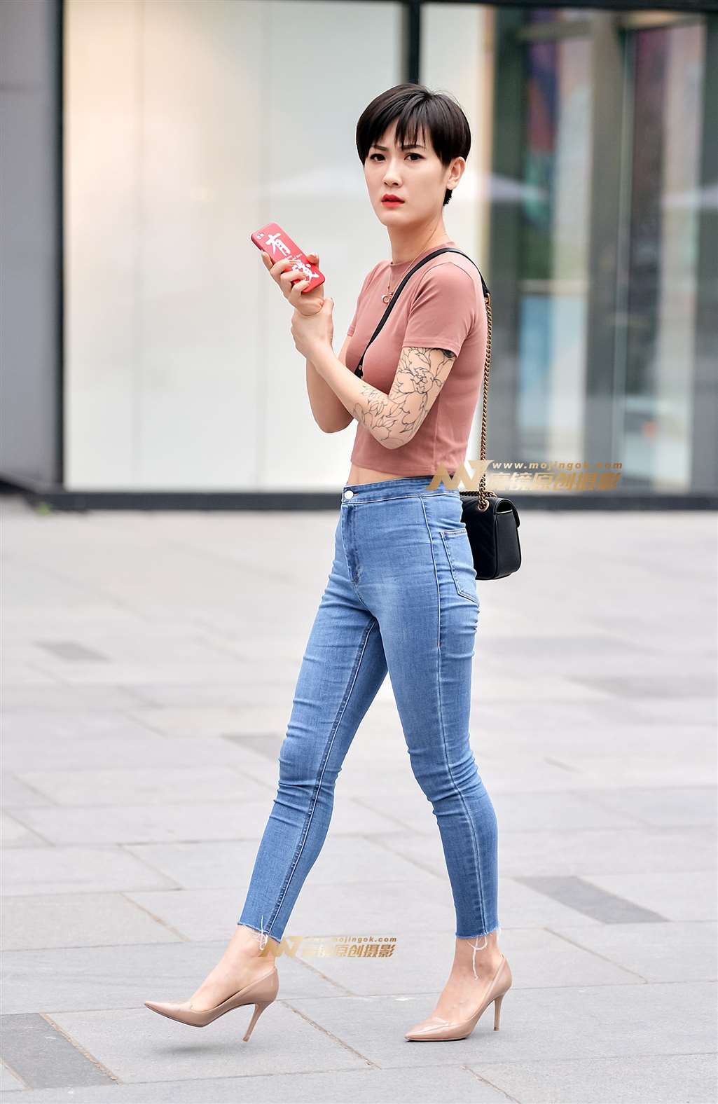 图片[4]-左手倒影赛帖：牛仔美女时尚美丽-流行馆