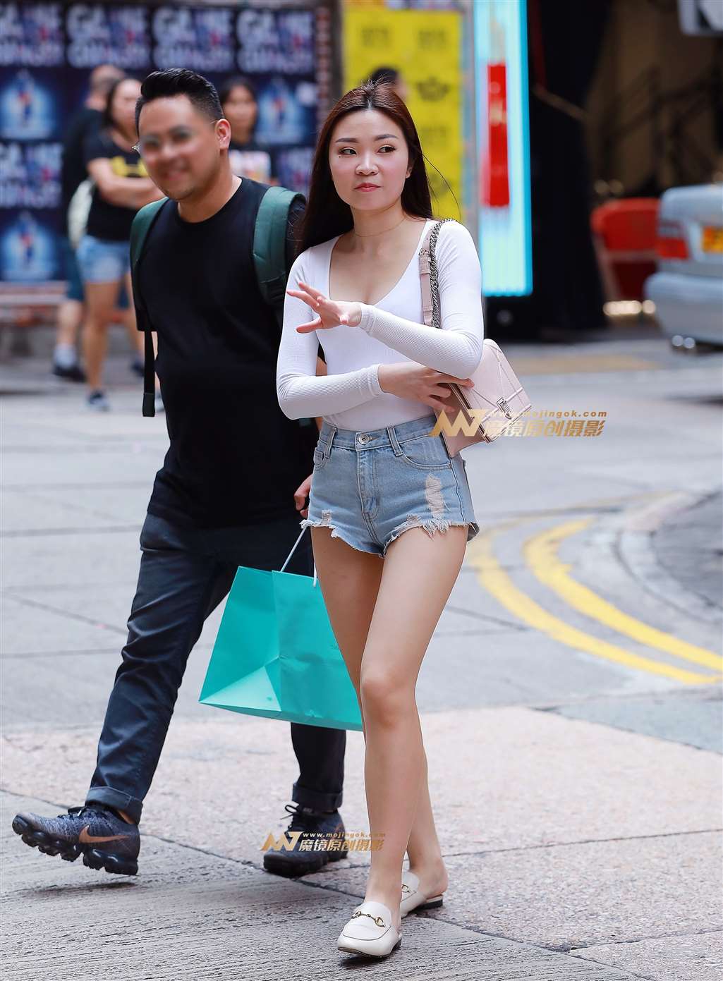 图片[5]-【视觉冲击赛帖】她这性感热裤是自己改装的吗-流行馆