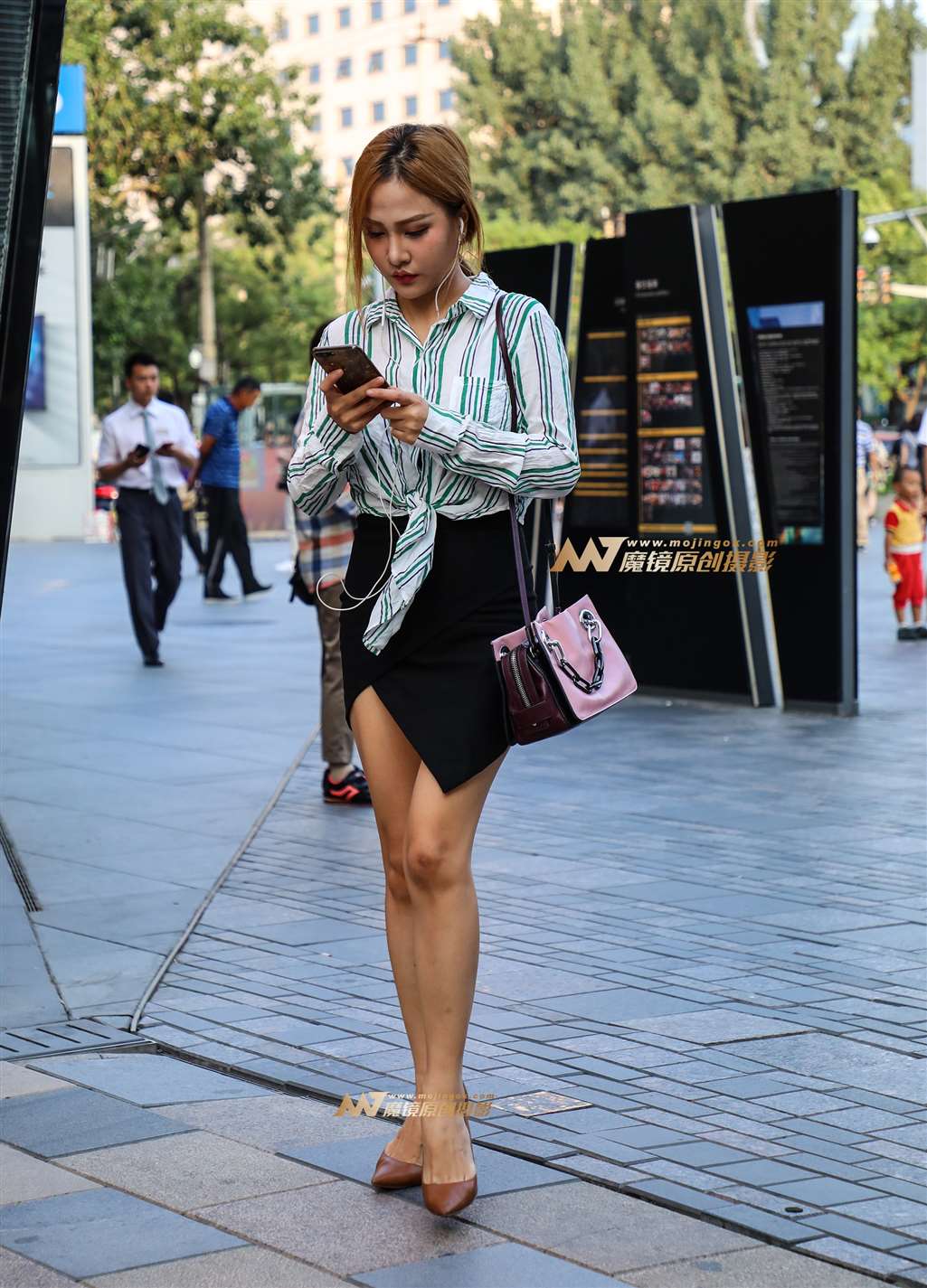 图片[5]-【视觉冲击赛帖】短裙，美腿，高跟美女-街拍流行馆