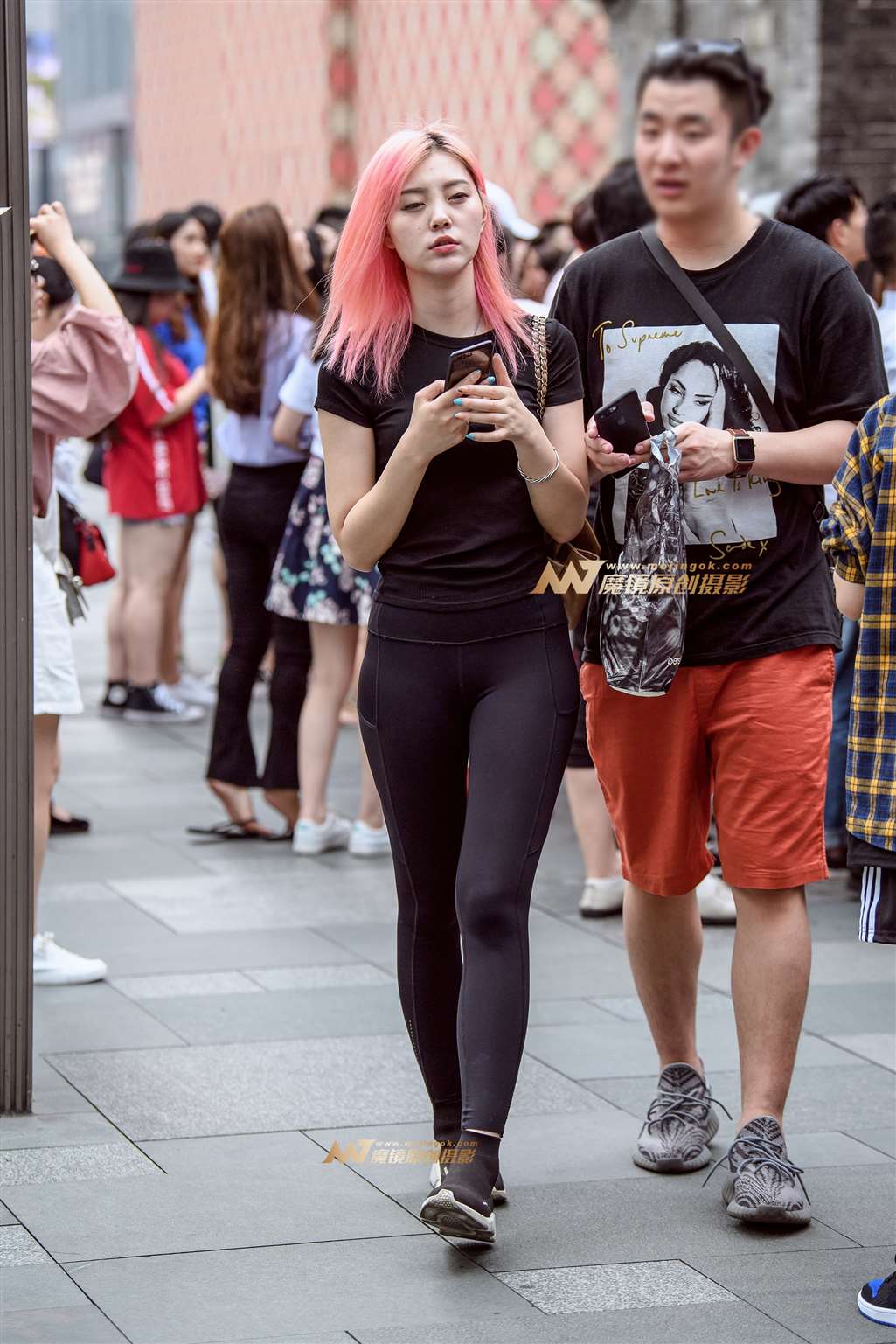 图片[4]-【久久赛帖】紧身黑裤时髦美女-流行馆