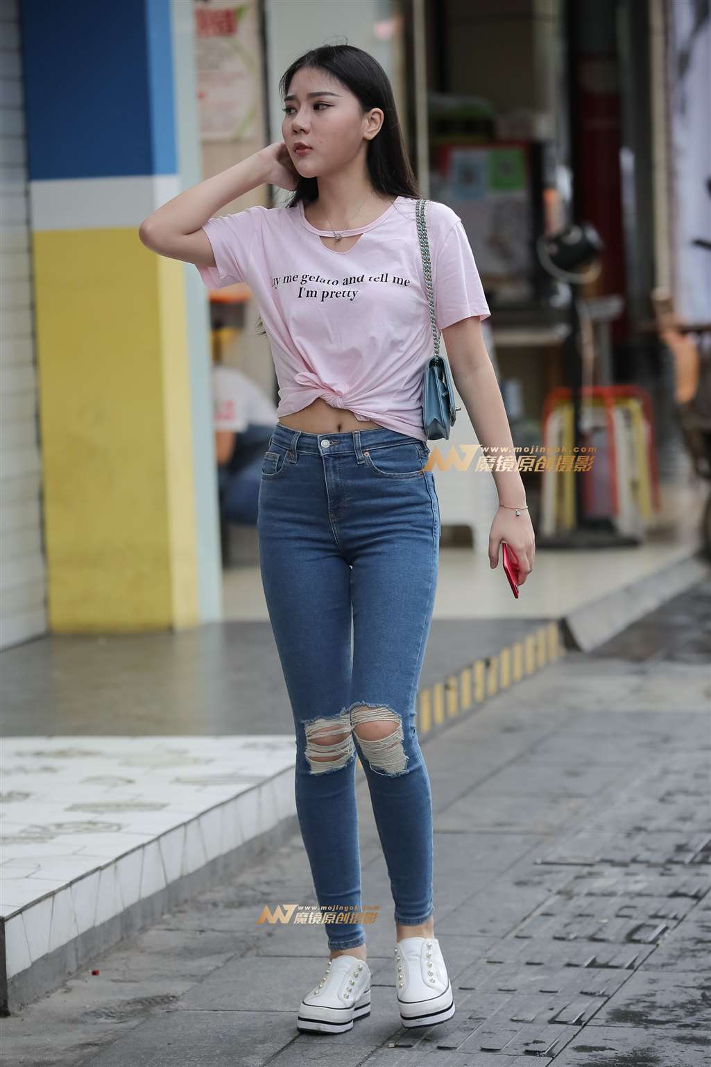 图片[4]-【凯恩赛帖】恬静牛仔女孩-流行馆
