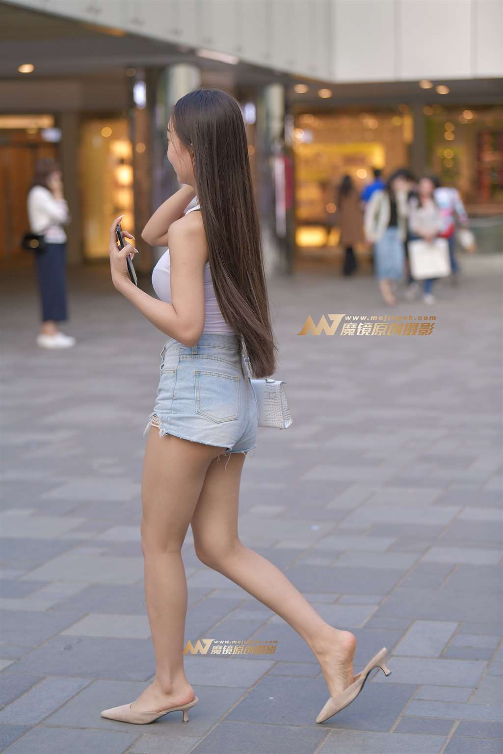 图片[5]-【红石赛帖】性感身材热裤美女-流行馆