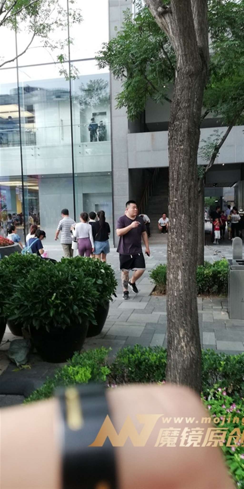 图片[3]-【视觉冲击赛帖】紫色瑜伽紧身裤美臀美女-流行馆
