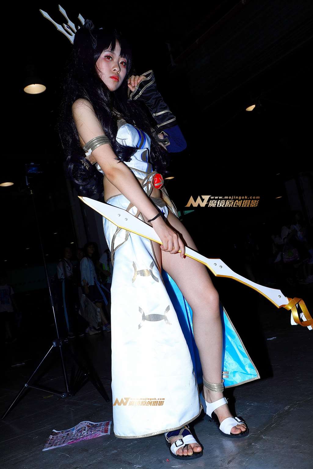 图片[4]-【Mark赛帖】性感白衣coser-流行馆