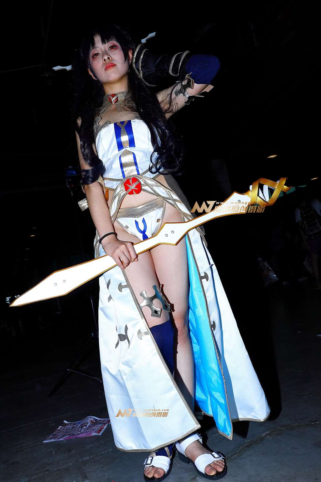 图片[2]-【Mark赛帖】性感白衣coser-流行馆