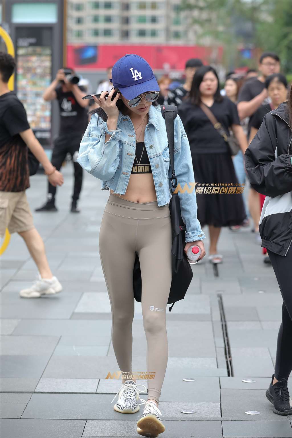 图片[5]-【凯恩赛帖】极品鸭舌帽墨镜紧身瑜伽裤美女-流行馆