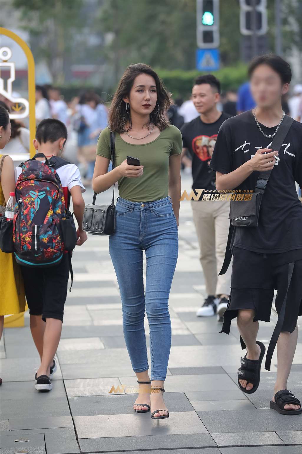 图片[5]-【凯恩赛帖】长腿苗条牛仔-流行馆