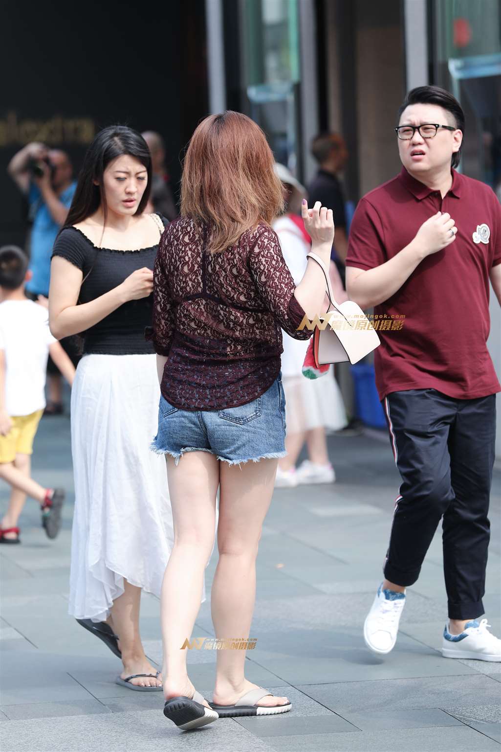 图片[4]-【辉辉赛贴】紫色蕾丝透视衫少妇-流行馆