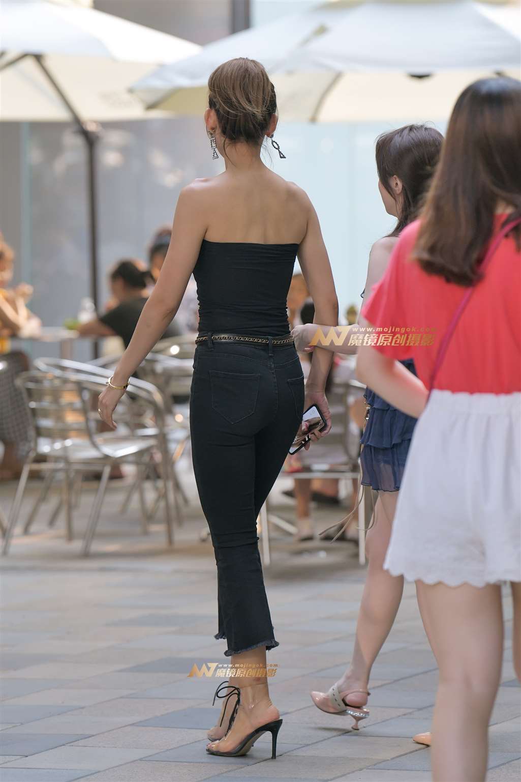 图片[2]-【红石赛帖】高跟长腿牛仔裤美女-流行馆