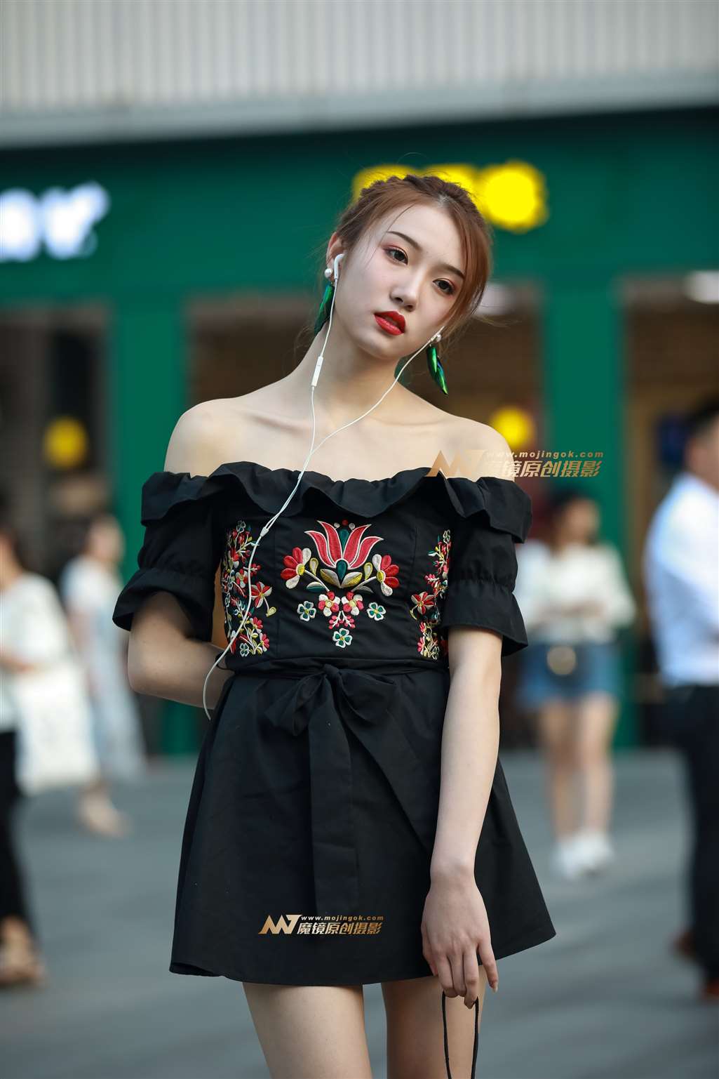 图片[2]-【凯恩赛帖】雪白肌肤美腿女孩-流行馆