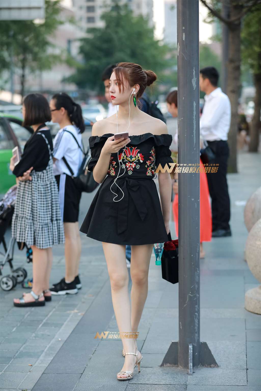 图片[4]-【凯恩赛帖】雪白肌肤美腿女孩-流行馆