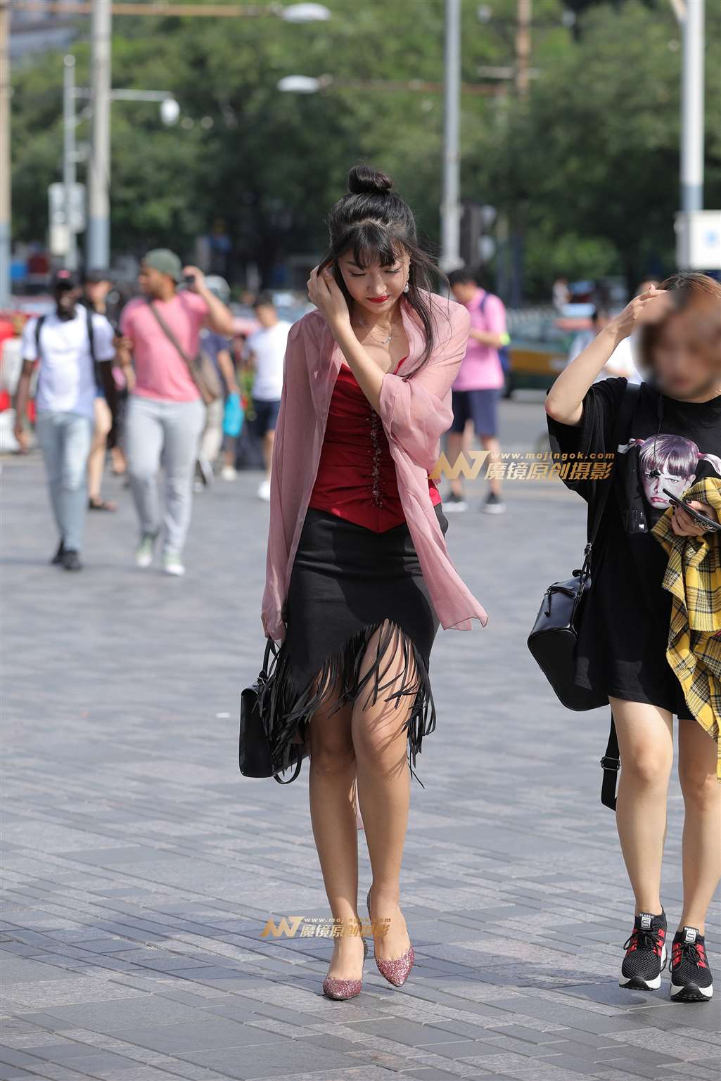 图片[5]-【视觉冲击赛帖】包臀裙，高挑少妇-流行馆