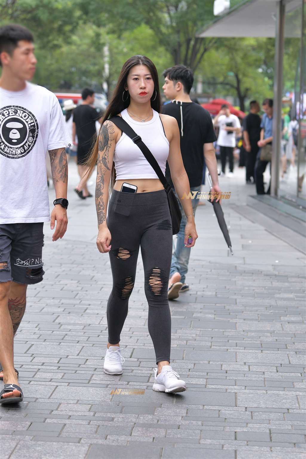 图片[5]-【红石赛帖】超酷紧身裤美女-流行馆