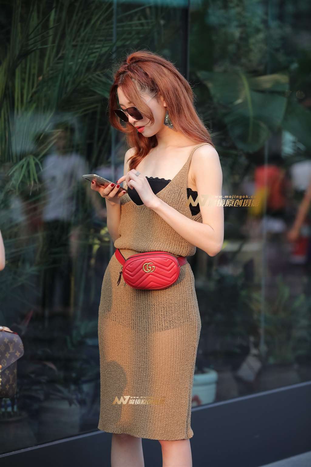 【凯恩赛帖】棕色长裙娓娓而来-流行馆