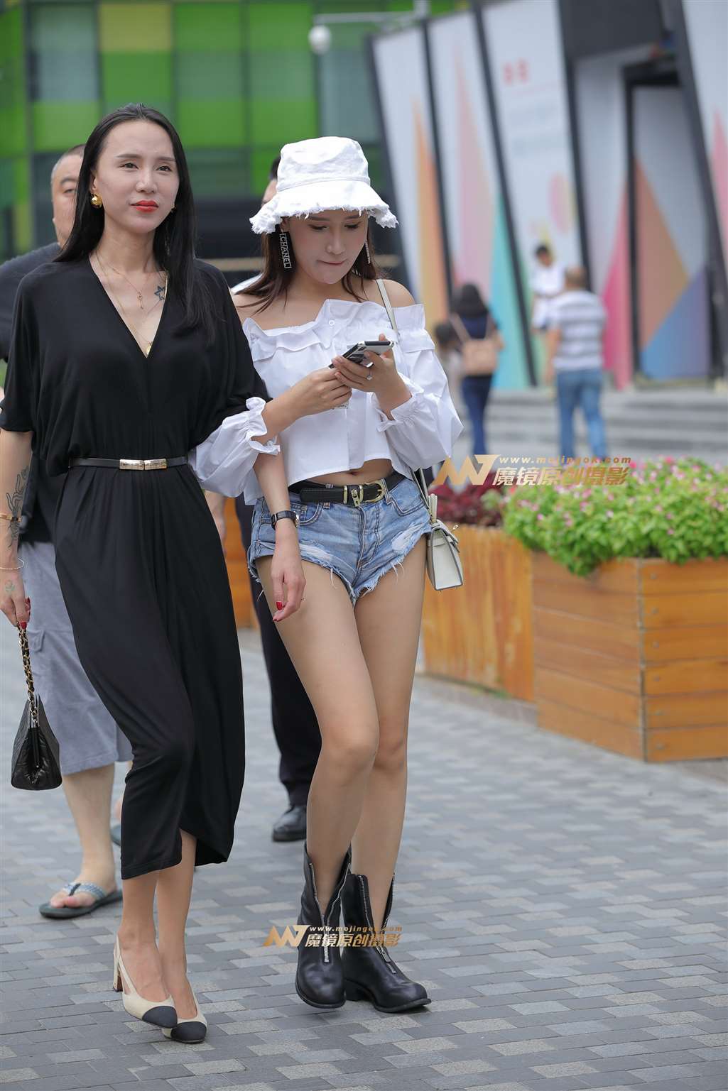 图片[4]-【视觉冲击赛帖】超短三角热裤-大长腿美女-流行馆