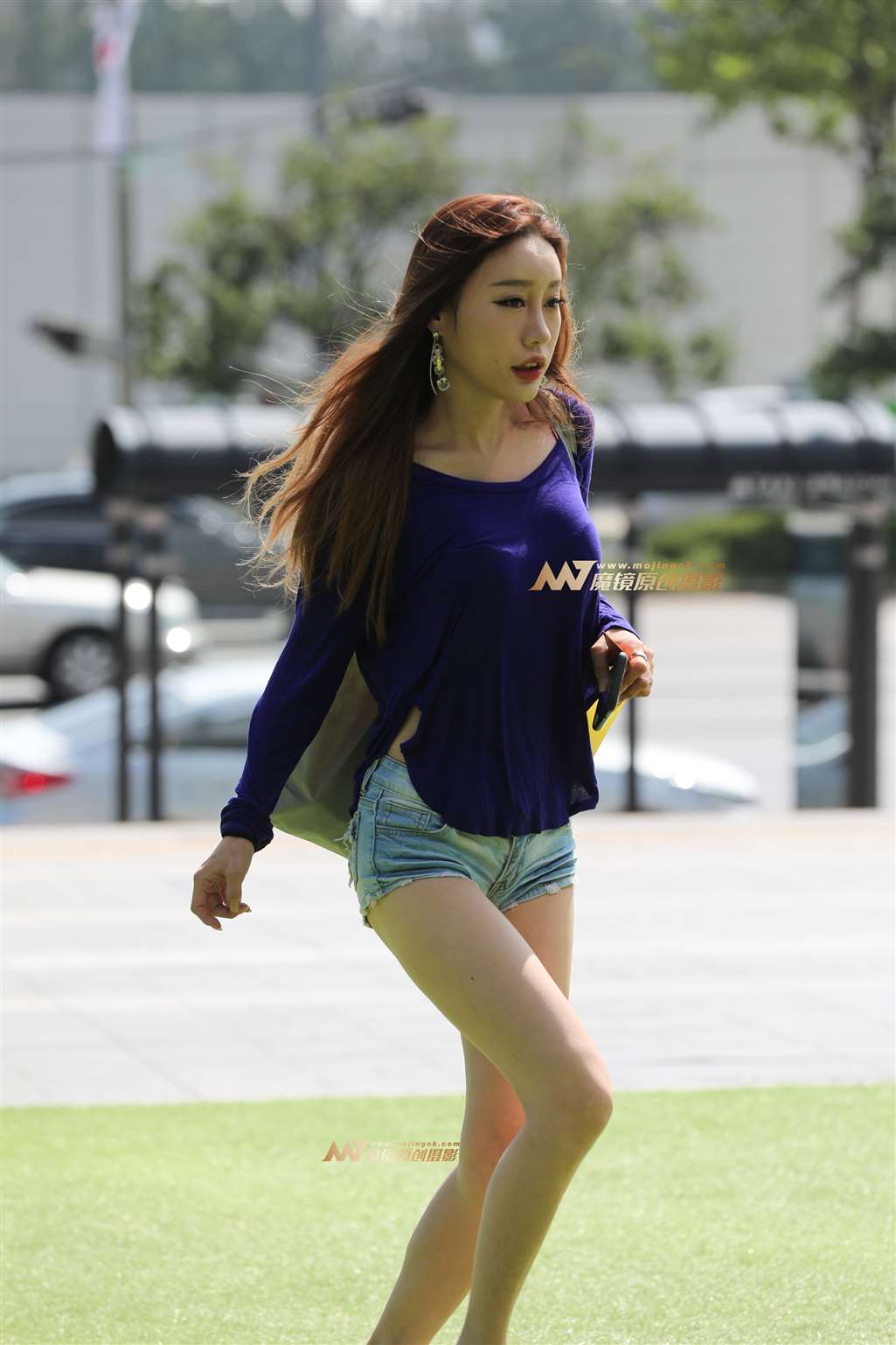 图片[5]-[辉辉赛贴-韩国街拍]热裤小姐姐-流行馆