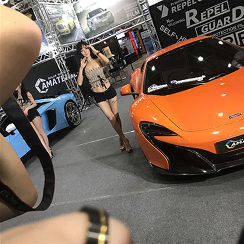 图片[3]-[辉辉赛贴-韩国改装车展]女神崔瑟琪-流行馆