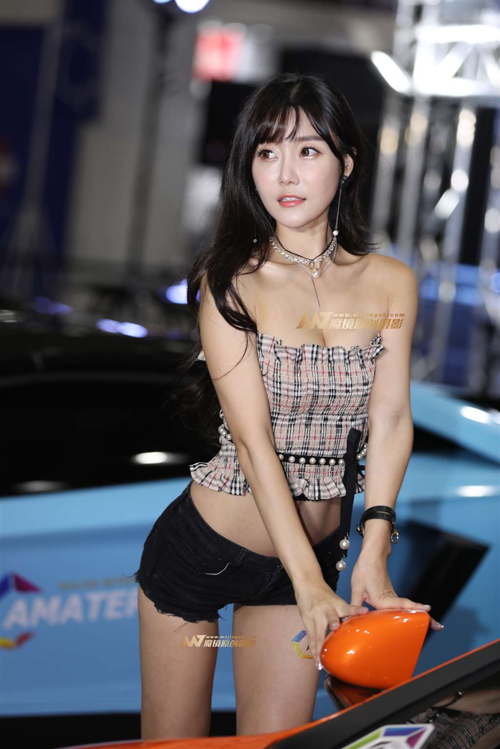 图片[4]-[辉辉赛贴-韩国改装车展]女神崔瑟琪-流行馆